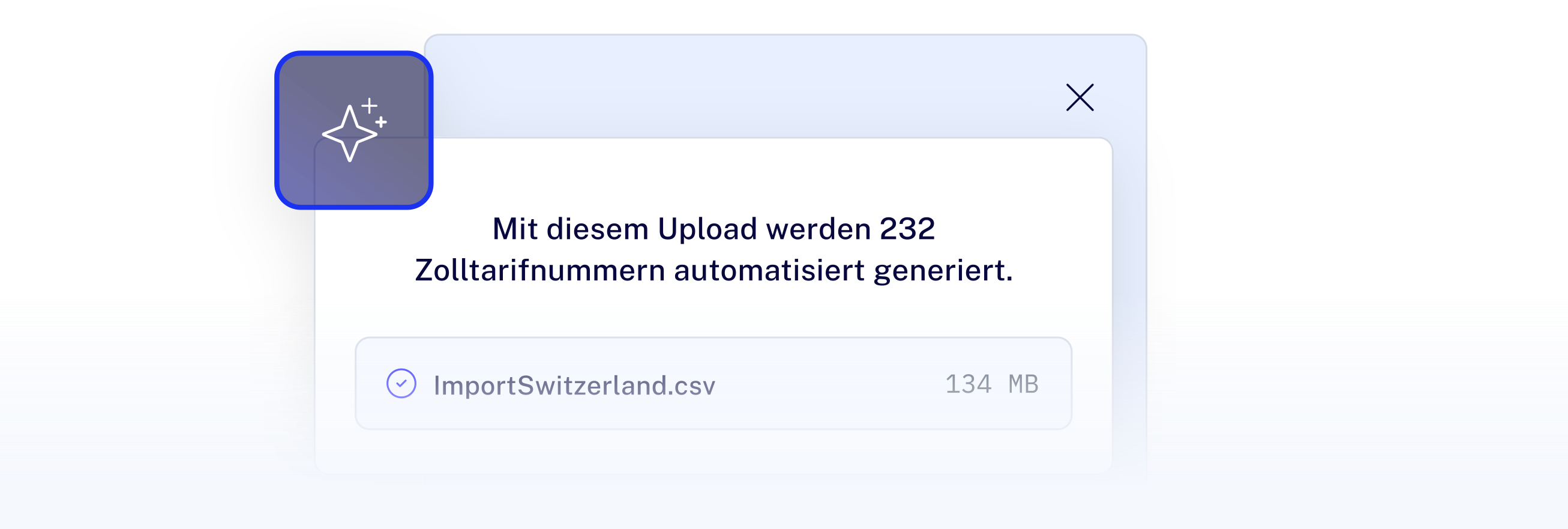 Von unvollständigen Rohdaten
zu fertigen Zollanmeldungen